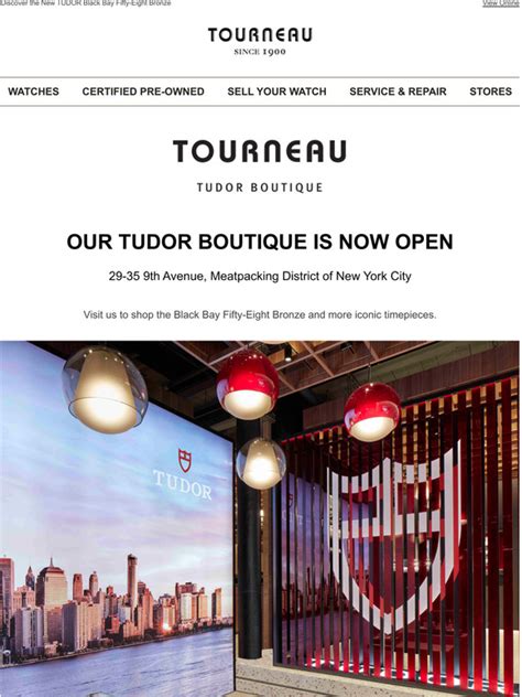 tudor boutique tourneau meatpacking